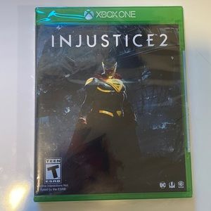 Injustice 2 Xbox one disk